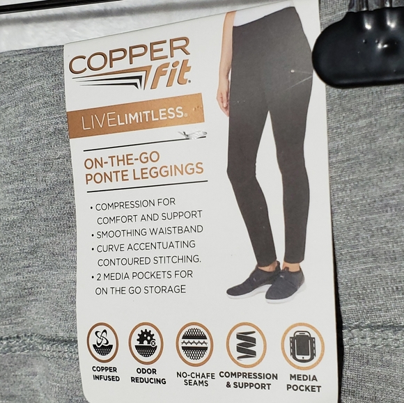 copper infused leggings
